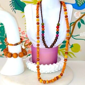 Wooden jewelry bundle